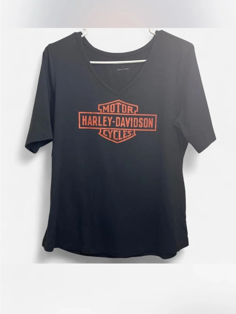 Harley-Davidson v-neck shirt - Picture 2 of 4